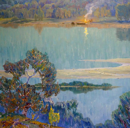 Oil painting Landscape Zlyden Yuri Fedorovich