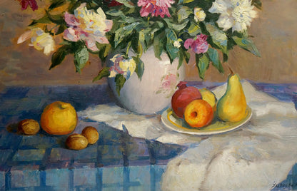 Oil painting Still life Ulyanova N. B.