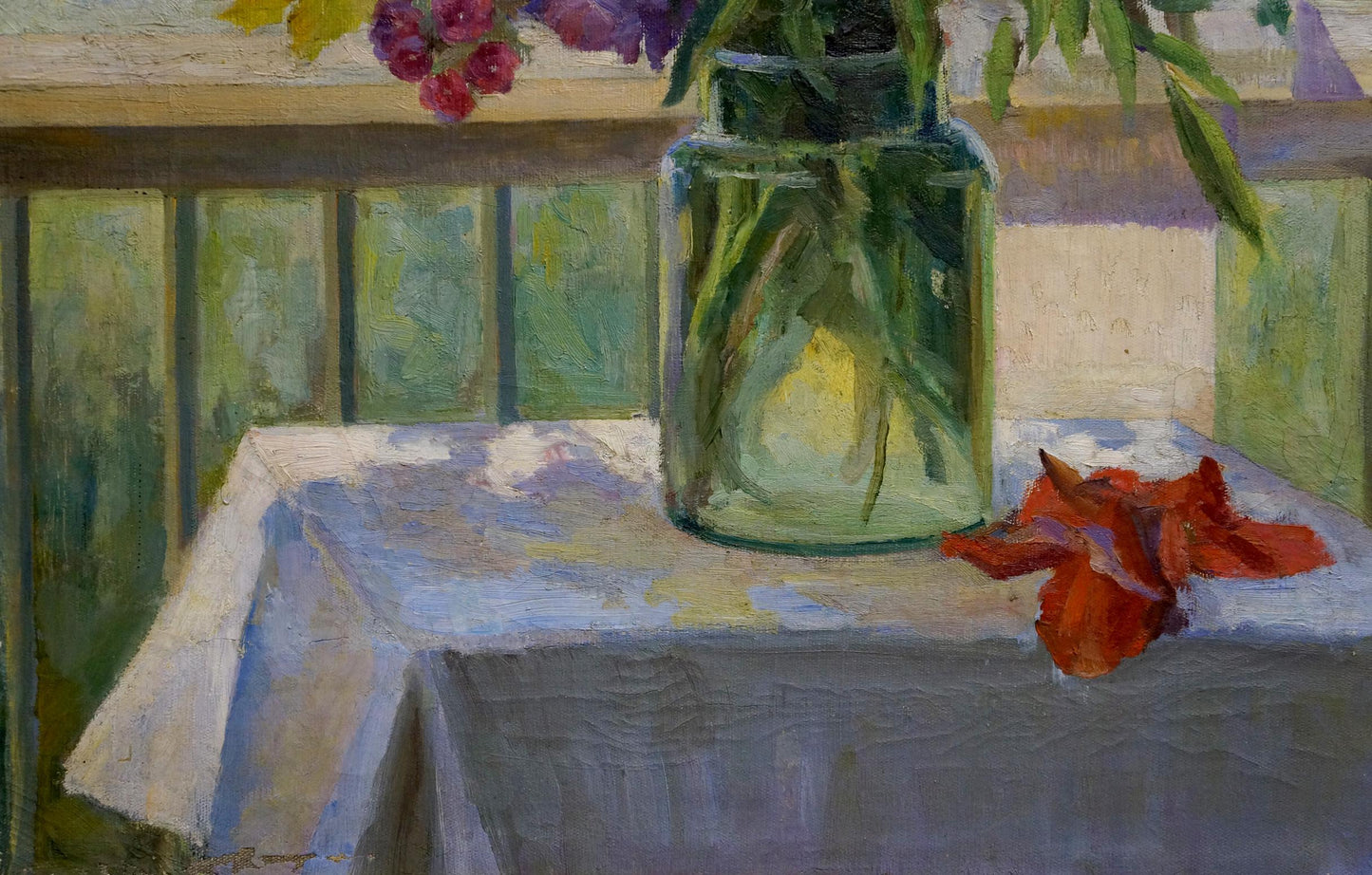 OIl painting Flowers Kotek Nina Vyacheslavovna