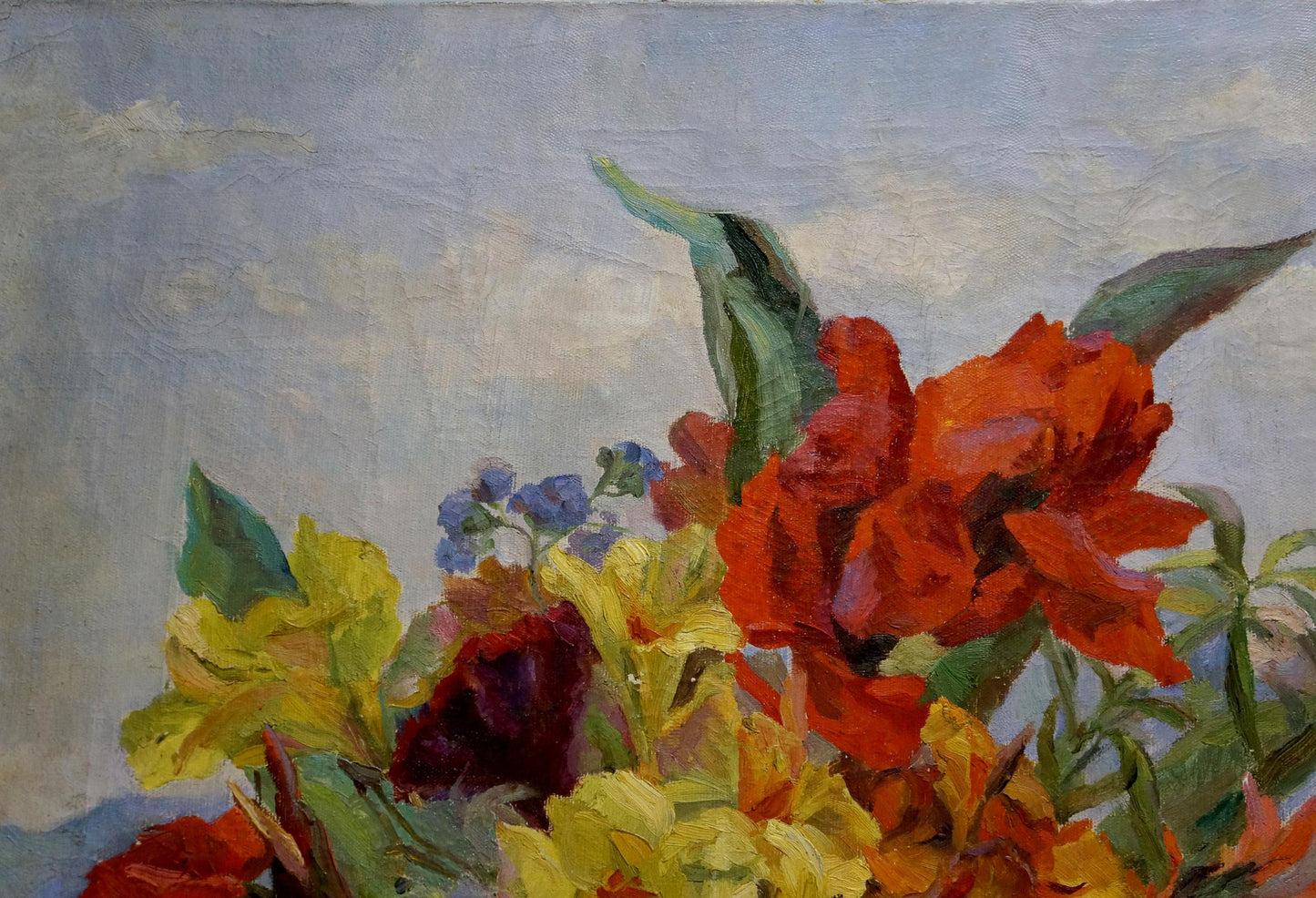 OIl painting Flowers Kotek Nina Vyacheslavovna
