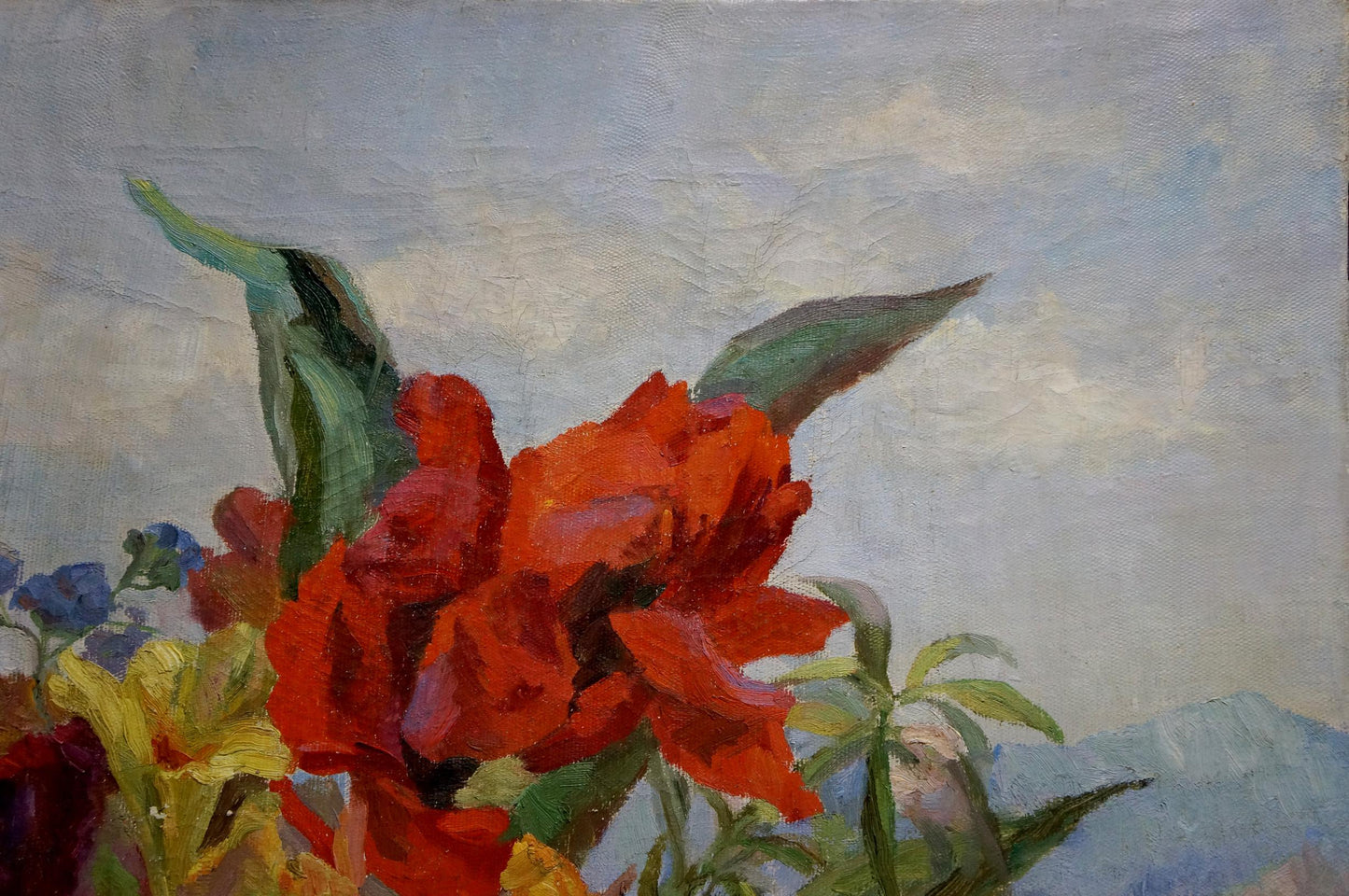 OIl painting Flowers Kotek Nina Vyacheslavovna
