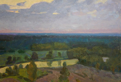 Oil painting Landscape Ovsyannikova Evgenia Ivanovna
