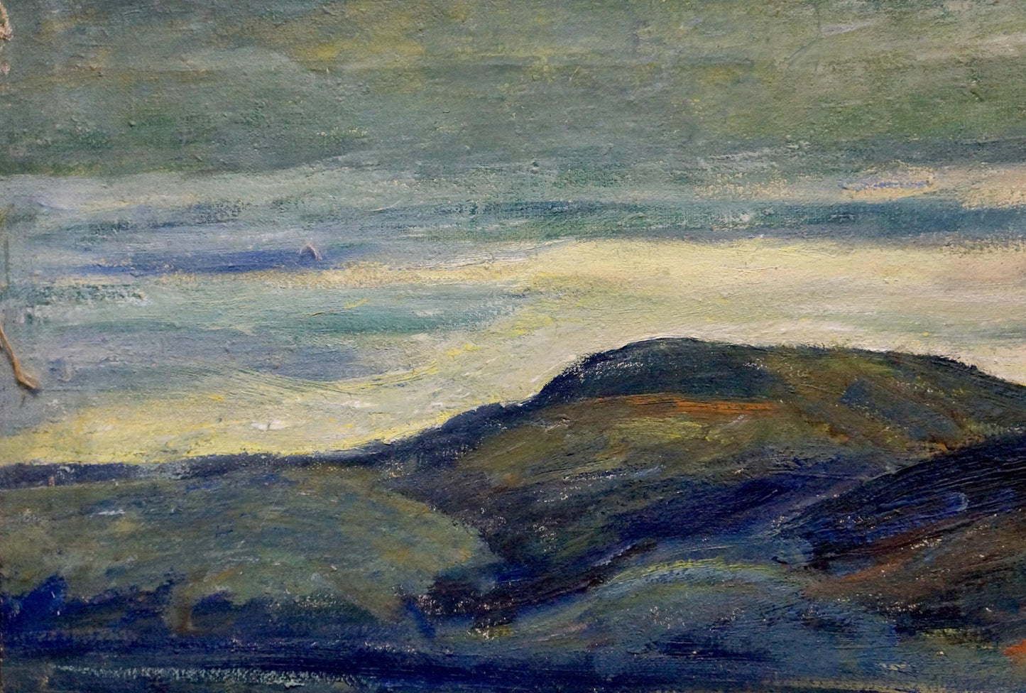 Oil painting Mountain landscape Glyuk Gavriil Martynovich