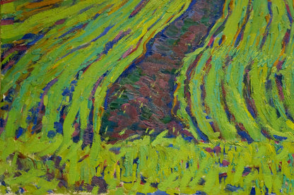 Fields: an oil painting by Dmitry Andreevich Chvala