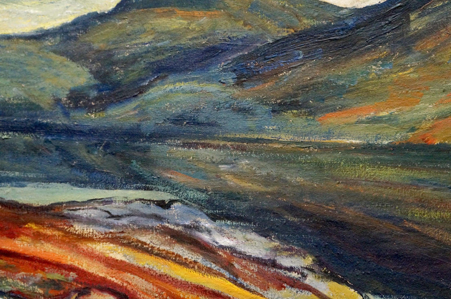 Oil painting Mountain landscape Glyuk Gavriil Martynovich