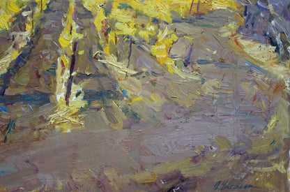 Oil painting Vineyards Nagulyak Petr Ivanovich