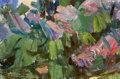 Oil painting Spring Naumova Tamara Sergeevna