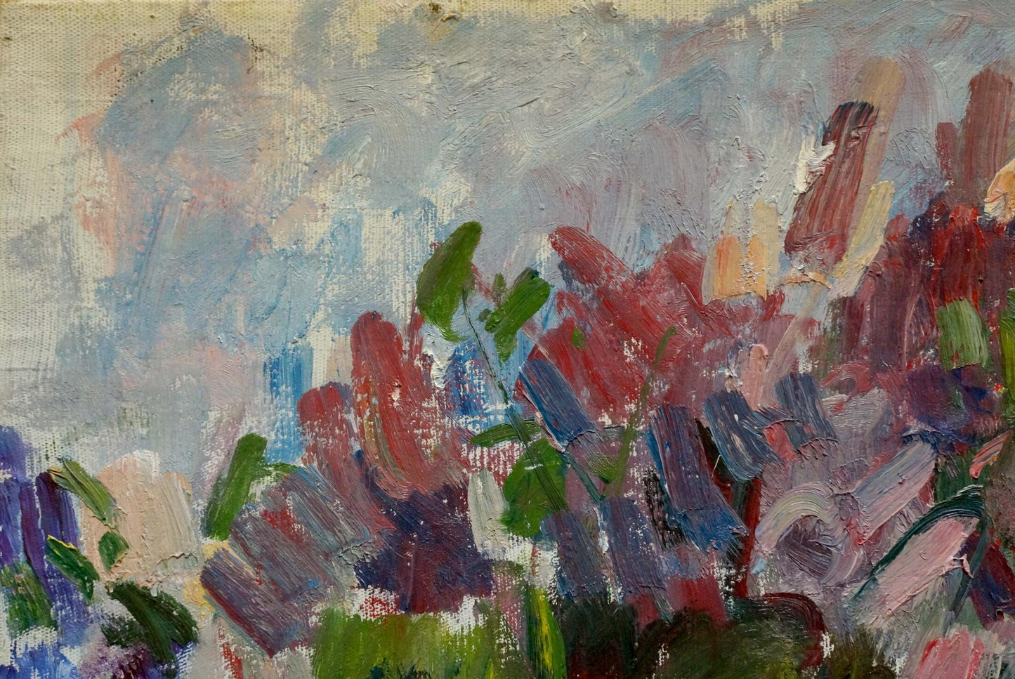 Oil painting Spring Naumova Tamara Sergeevna