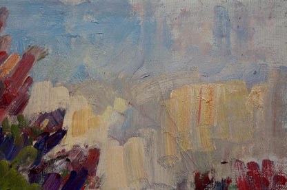 Oil painting Spring Naumova Tamara Sergeevna