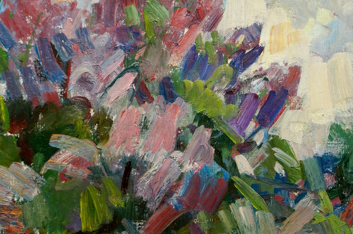Oil painting Spring Naumova Tamara Sergeevna