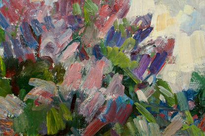 Oil painting Spring Naumova Tamara Sergeevna