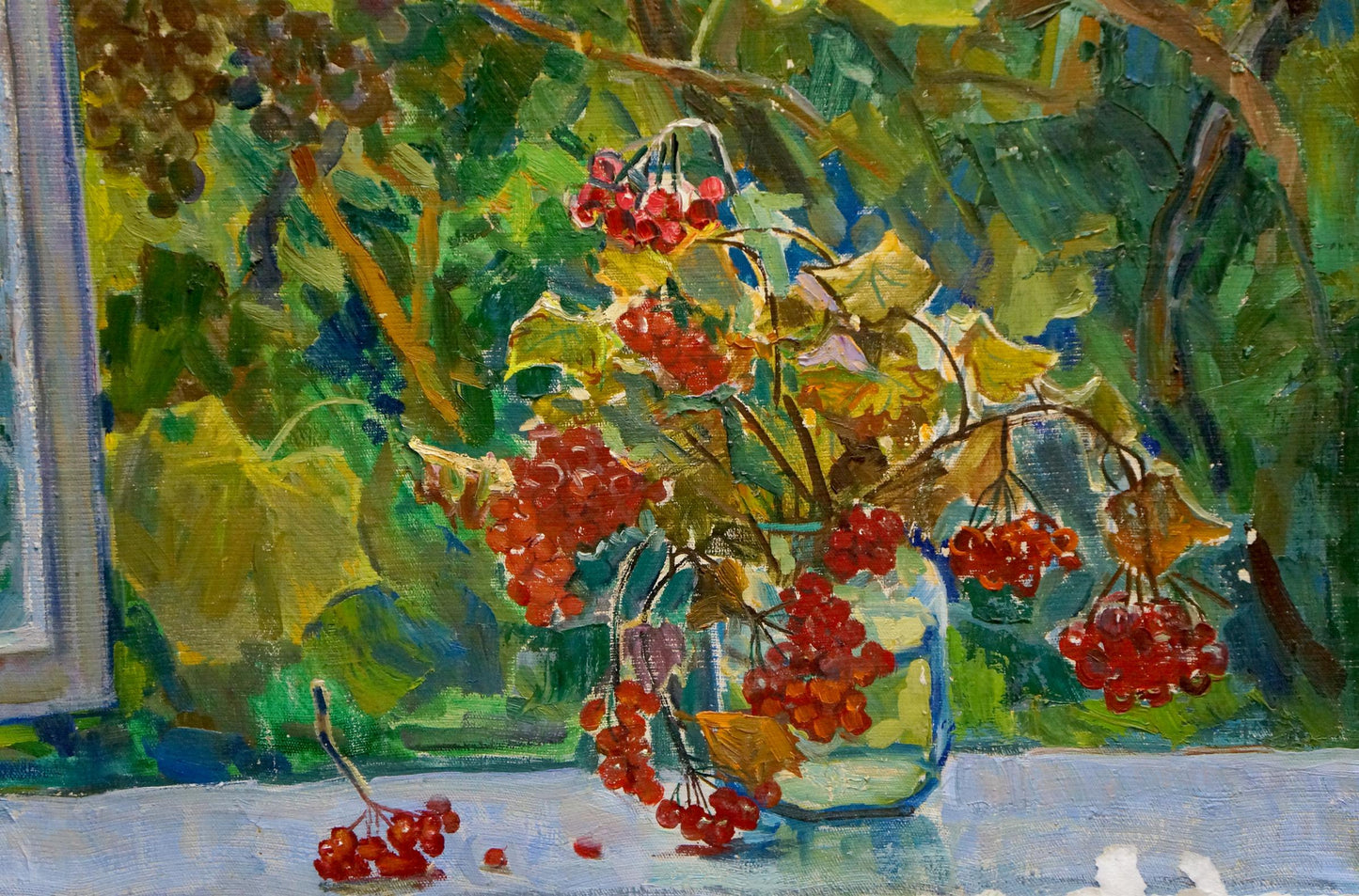 Oil painting Autumn Volkovinskaya Zinaida Vladimirovna
