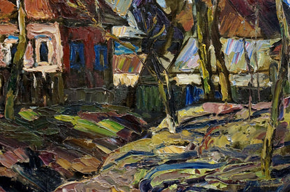 The painting showcases the beauty of Sednev