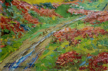 Oil painting The rain is over Miroshnichenko Pavel Petrovich