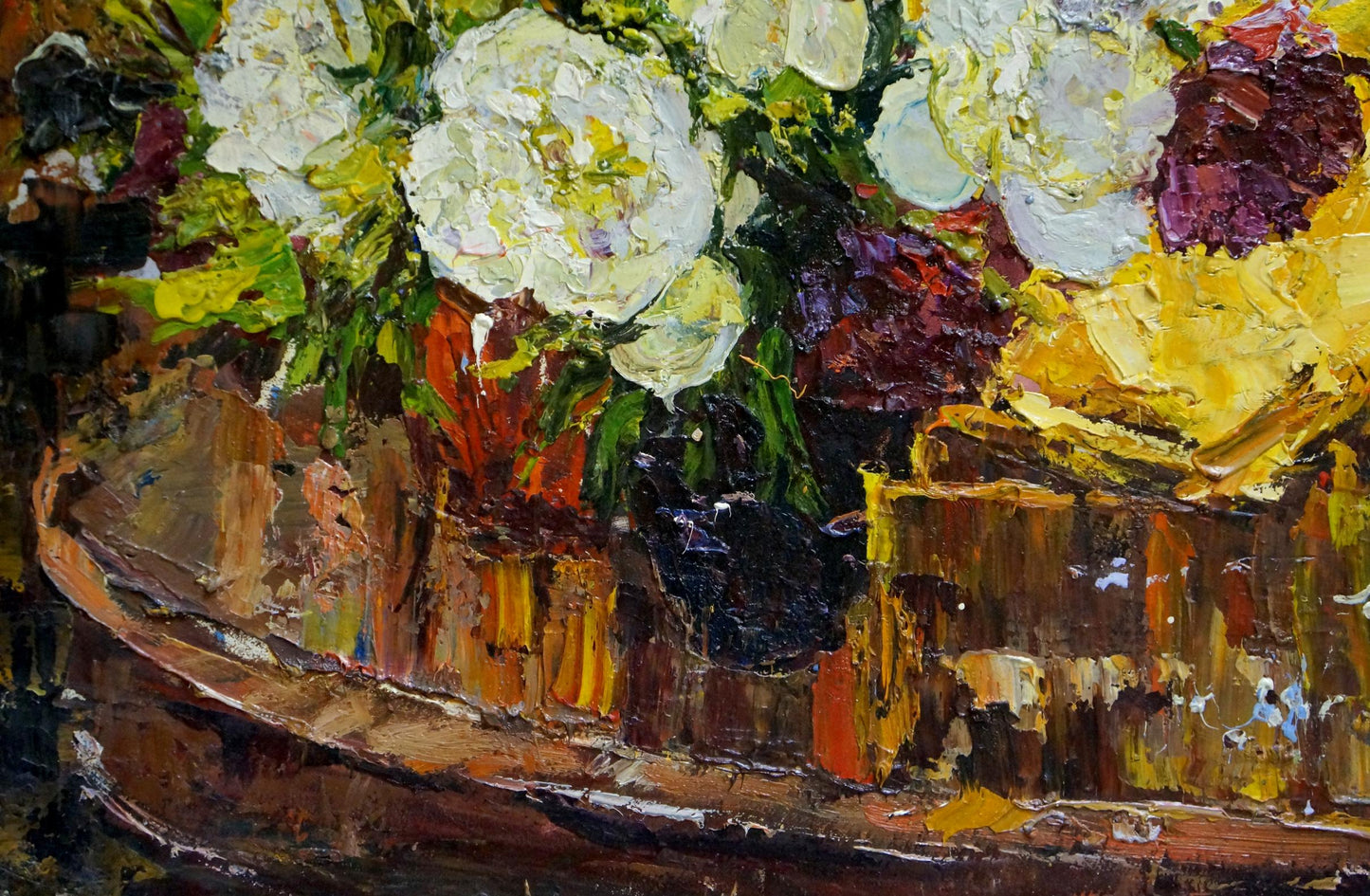 Oil painting Flowers Sergey Shapovalov