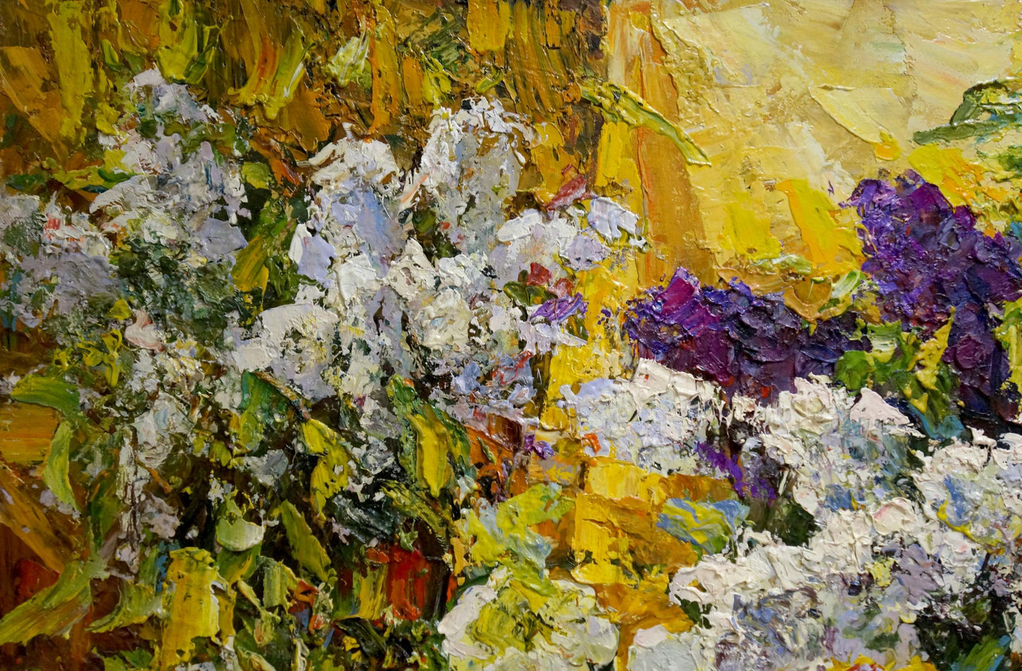 Oil painting Flowers Sergey Shapovalov