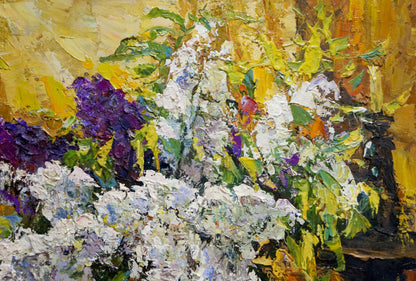 Oil painting Flowers Sergey Shapovalov
