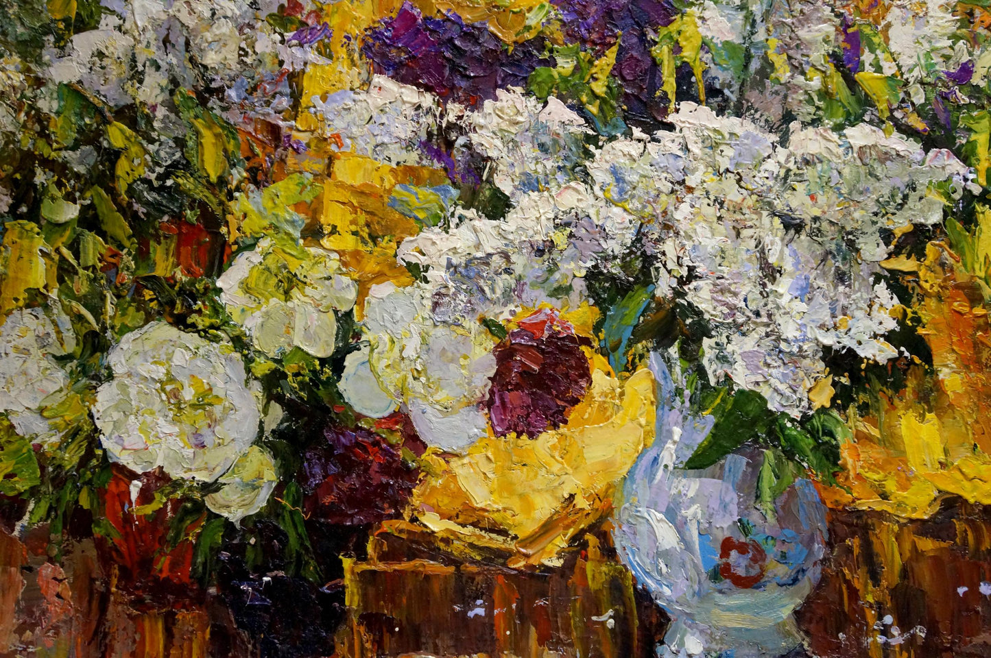 Oil painting Flowers Sergey Shapovalov