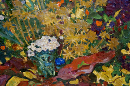 Oil painting Spring bouquet Konovalov Yuri Alexandrovich