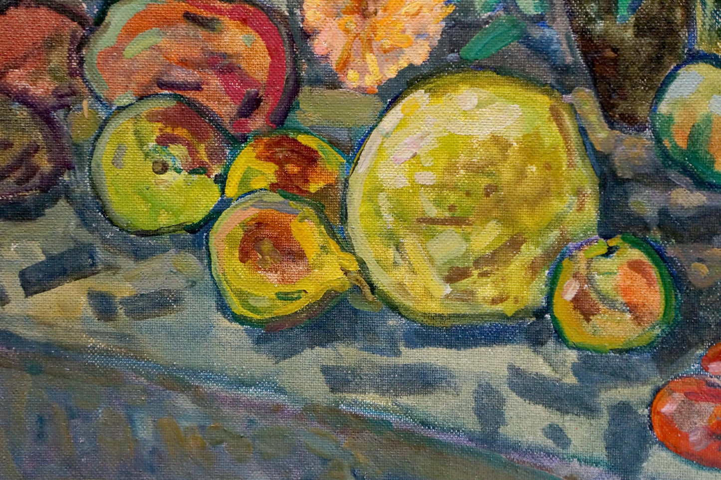 Oil painting Gifts of summer Gaiduk Zinaida Kirillovna