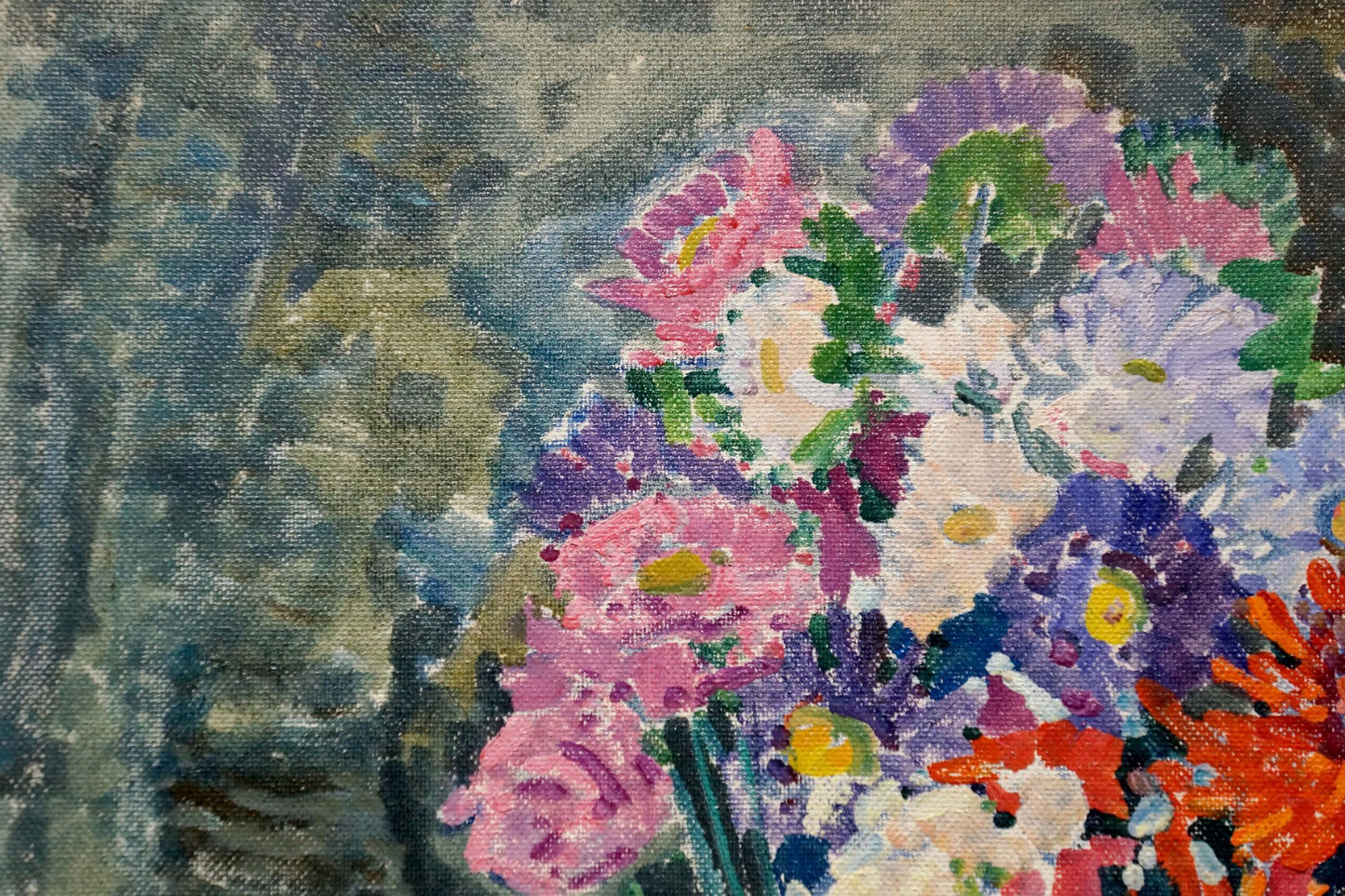 Oil painting Gifts of summer Gaiduk Zinaida Kirillovna