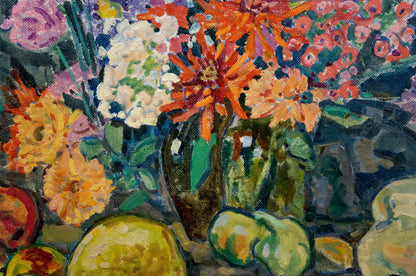 Oil painting Gifts of summer Gaiduk Zinaida Kirillovna