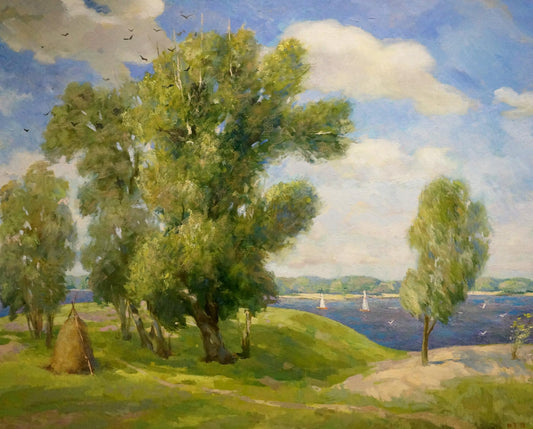 Oil painting Summer Mazur Vasily Fedorovich