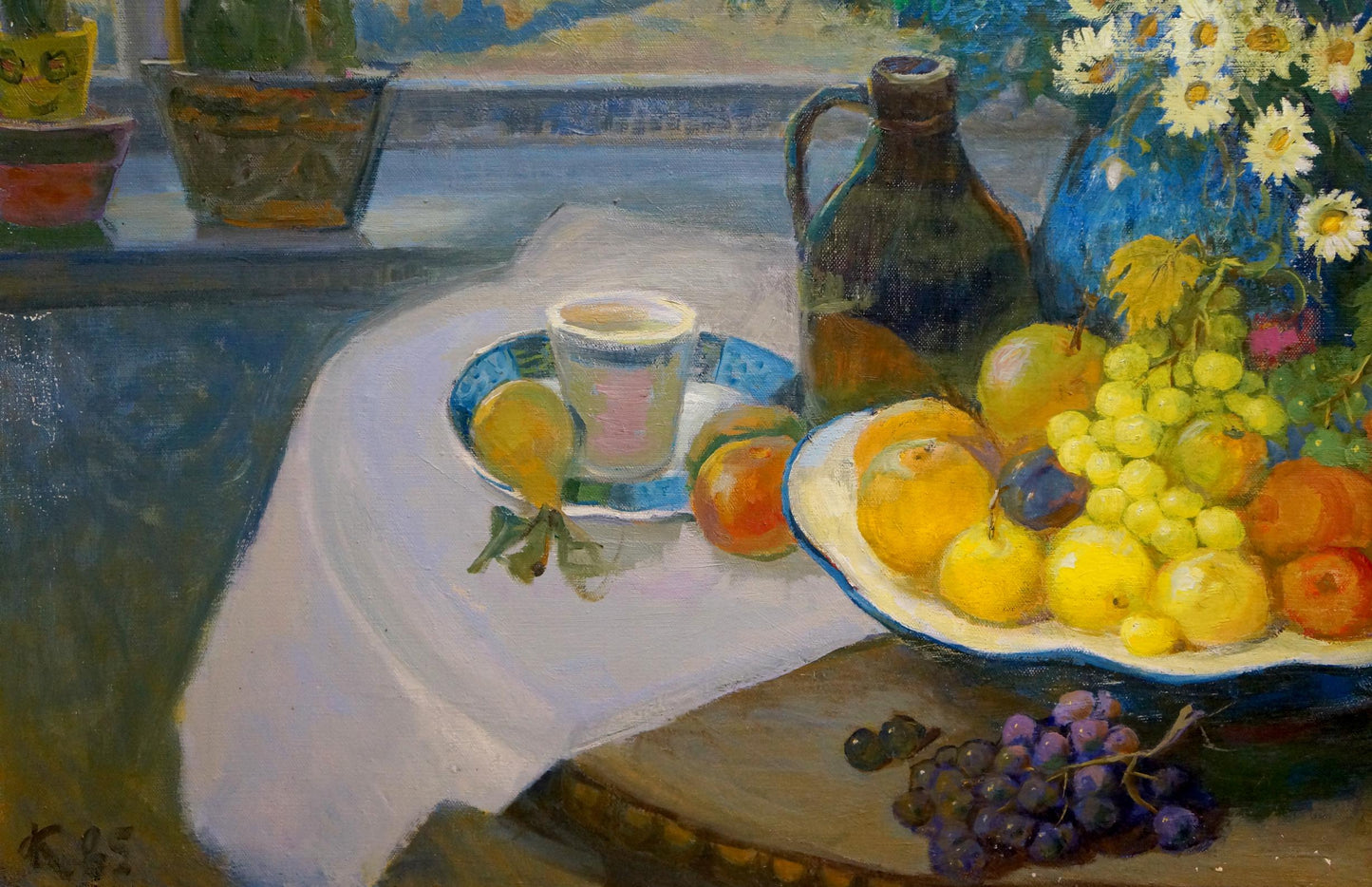 Oil painting Still life Kovalev Fedor Vlasovich