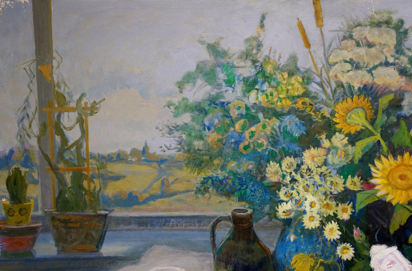 Oil painting Still life Kovalev Fedor Vlasovich