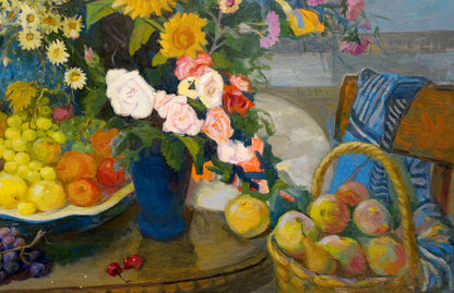 Oil painting Still life Kovalev Fedor Vlasovich