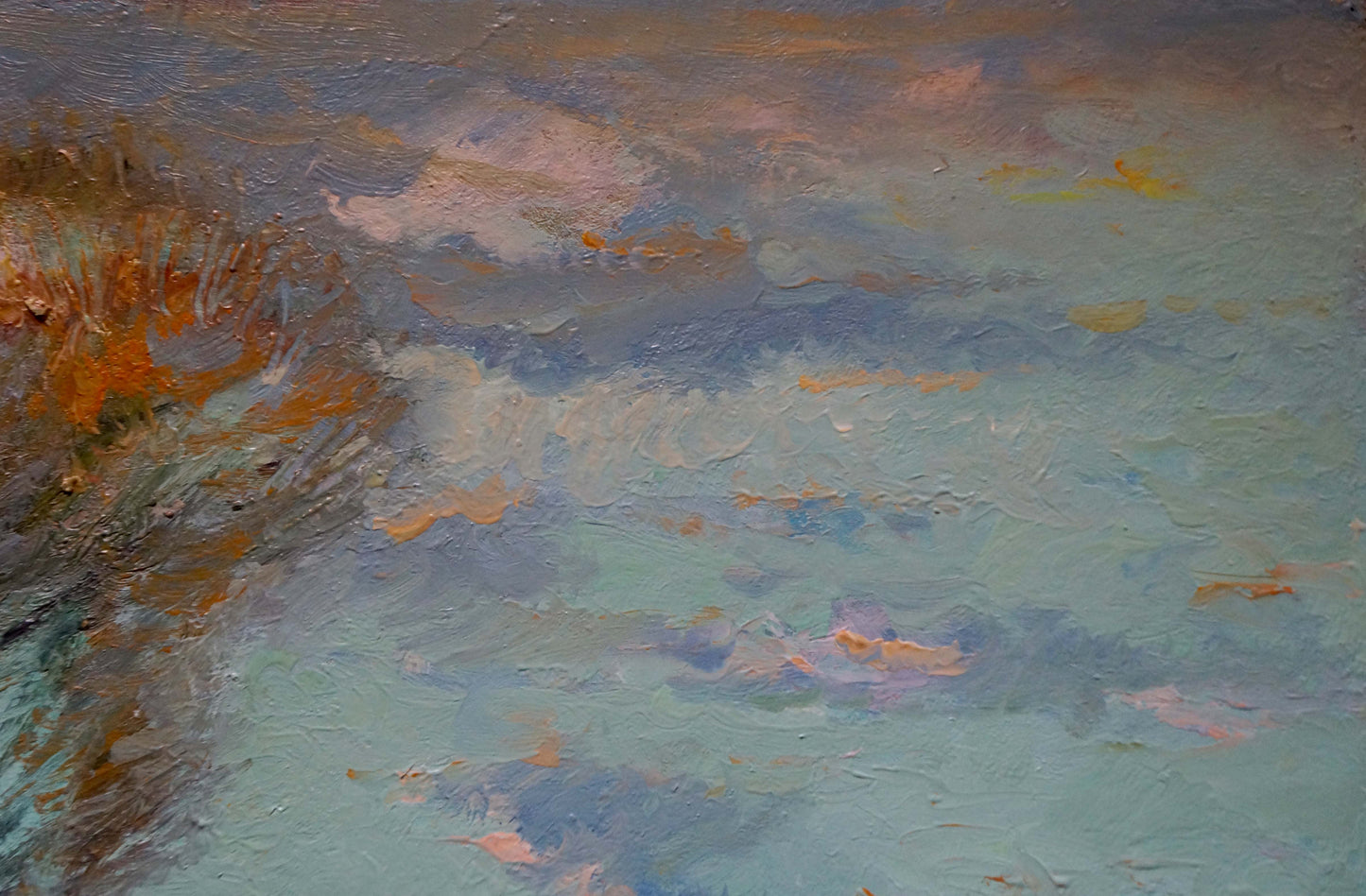Oil painting Evening came Mynka (Minka) Alexander Fedorovich