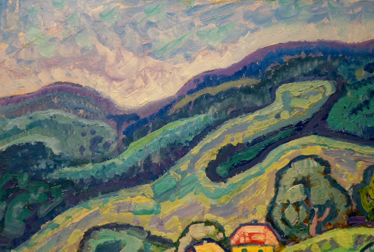 Oil painting In the Poltava region Gaiduk Zinaida Kirillovna