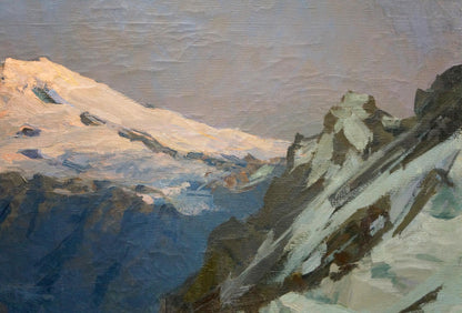 Oil painting Elbrus Smirnov Evgeny Vladimirovich
