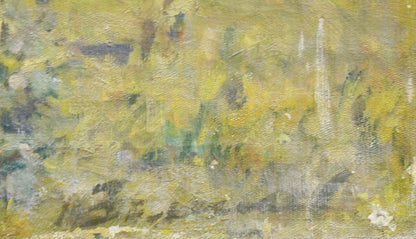 Oil painting By the evening Zemskov Lev Nikolaevich