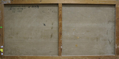 Oil painting By the evening Zemskov Lev Nikolaevich