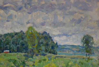 Oil painting Forest glades Kolosovsky Georgy Sergeevich