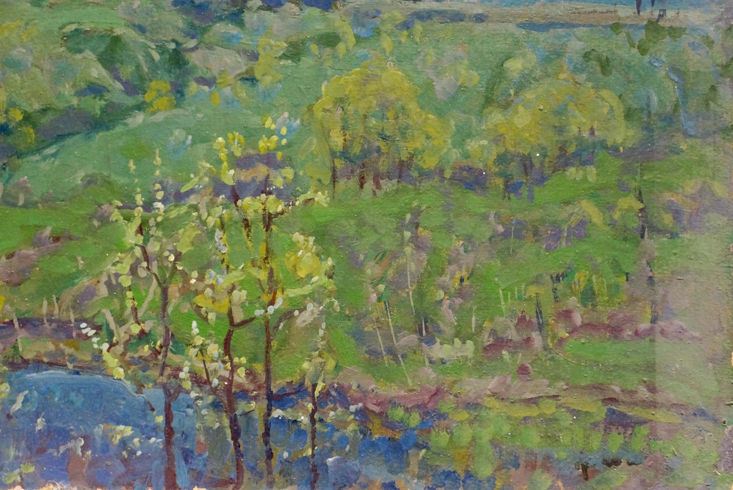 Oil painting Forest glades Kolosovsky Georgy Sergeevich