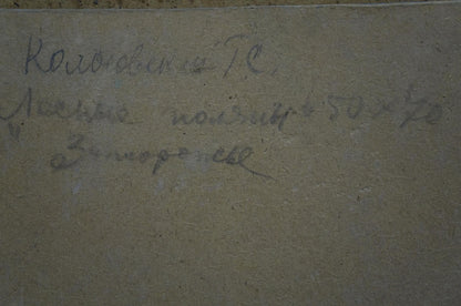 Oil painting Forest glades Kolosovsky Georgy Sergeevich