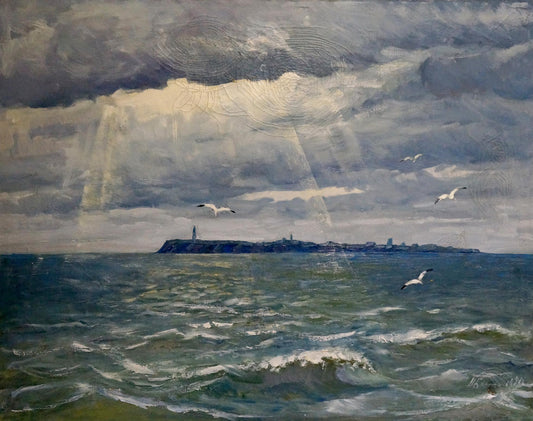 Oil painting Isle Beseda Petr Nikolayevich