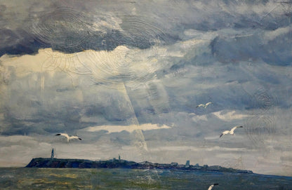 Oil painting Isle Beseda Petr Nikolayevich