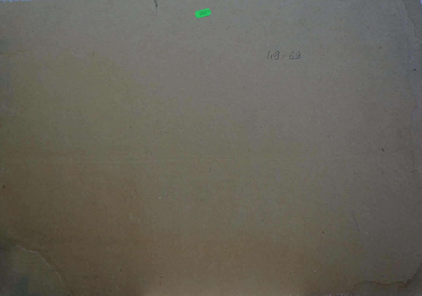 Oil painting Autumn church bells Unknown artist