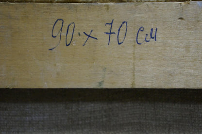 Oil painting City center Rudenko Vladimir Mikhailovich