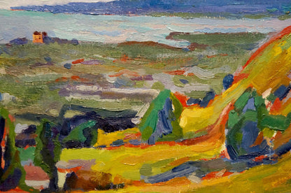 Oil painting Mountain landscape Zabashta Vasily Ivanovich