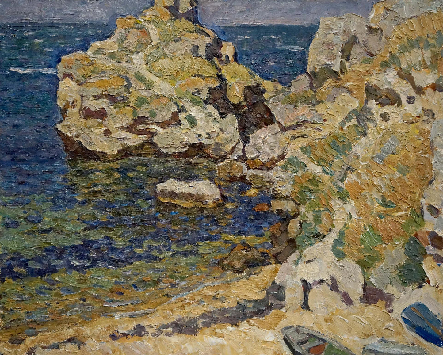 Oil painting Rocks Konovalov Yuri Alexandrovich