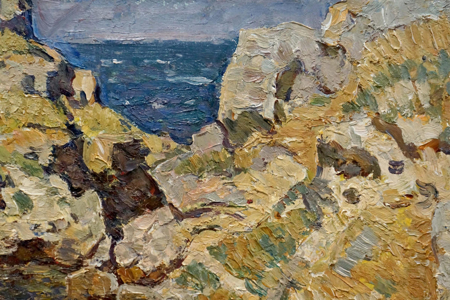 Oil painting Rocks Konovalov Yuri Alexandrovich