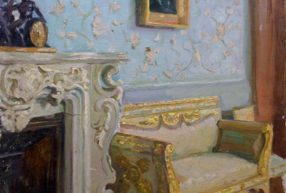 Oil painting Royal room