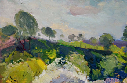 Oil painting Natural landscape Buryachok Nikolay Ivanovich