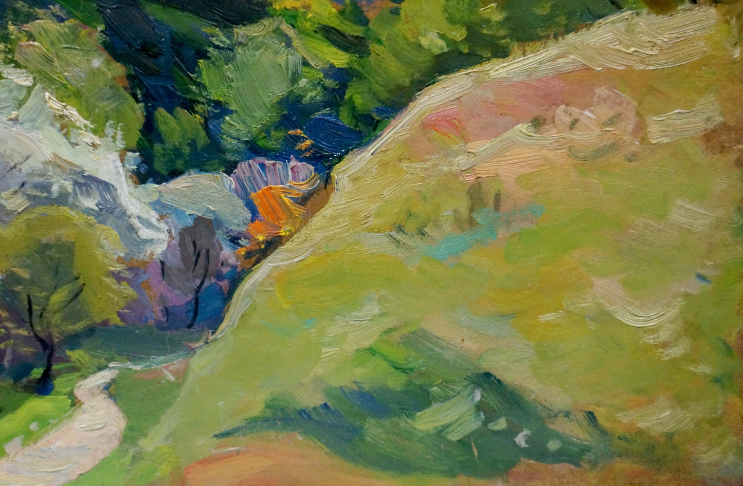 Oil painting Natural landscape Buryachok Nikolay Ivanovich