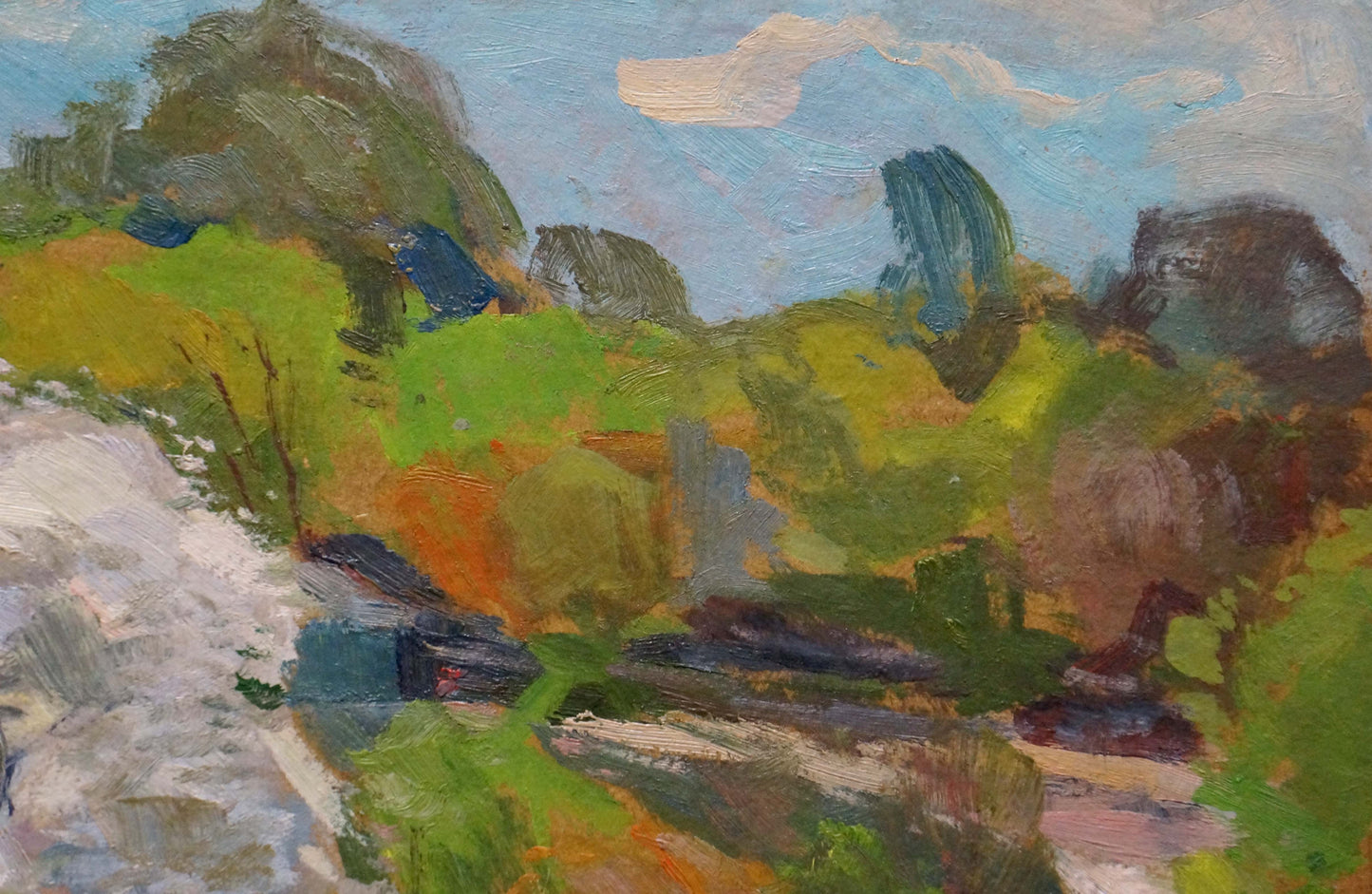 Oil painting Woodland panorama painted by Buryachok Nikolay Ivanovich