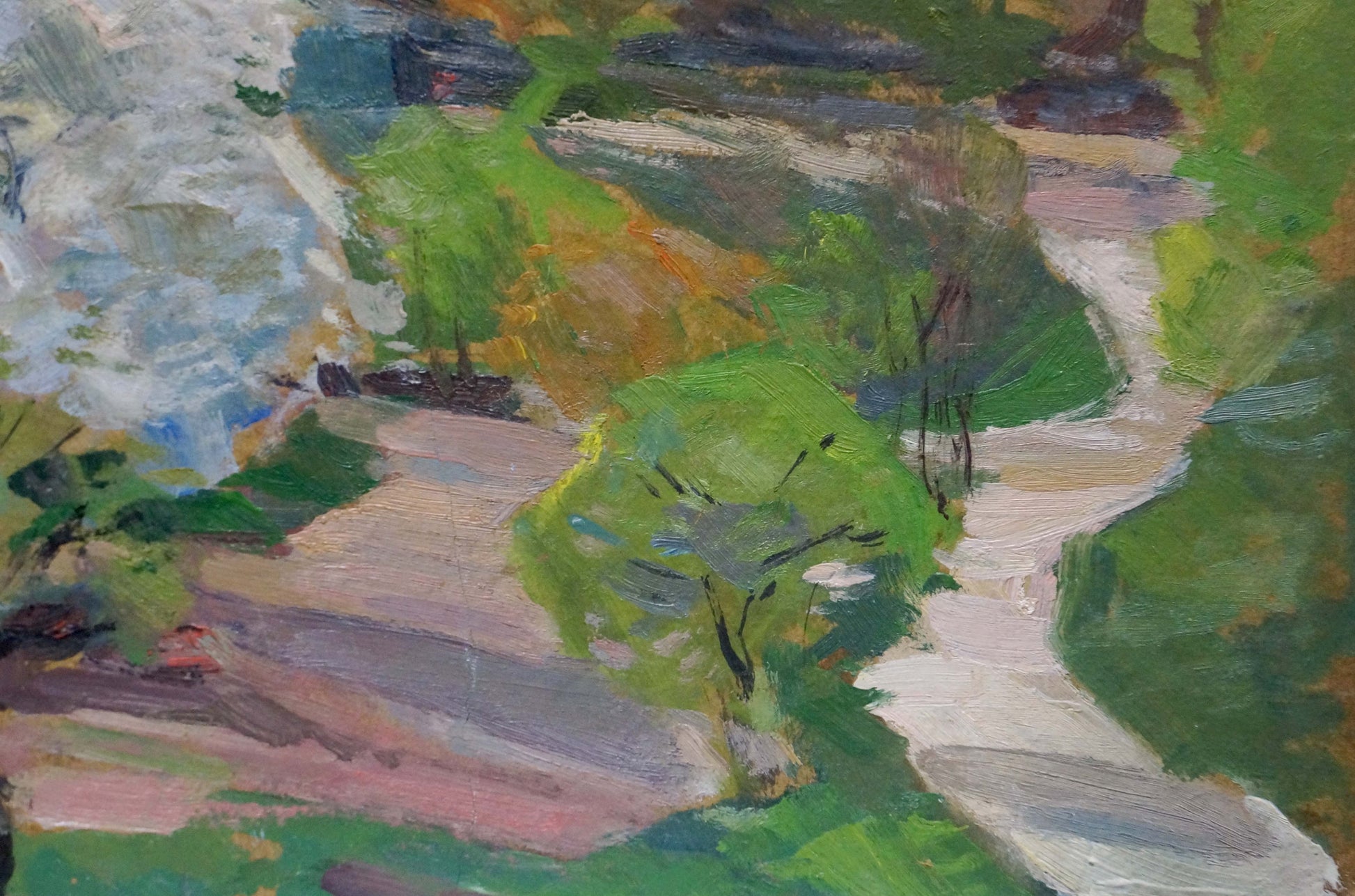 Oil painting Forest view depicted by Buryachok Nikolay Ivanovich